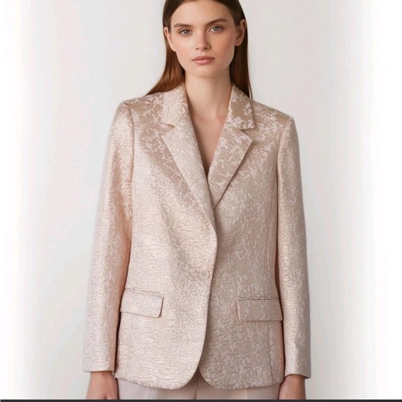 Zara Jackets & Blazers - Zara Cream Textured Women's Blazer